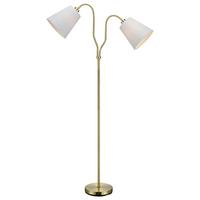 Stehleuchte Modena Messingfarben max. 60 Watt - Messingfarben, Basics, Metall (23/23/152cm) - Markslöjd