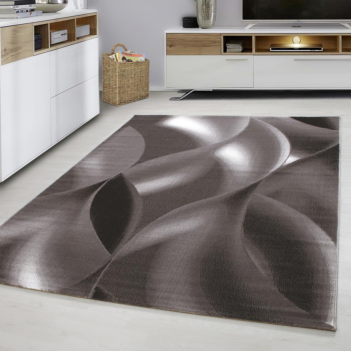 Webteppich Plus Braun/Weiß ca. 80x300cm - Braun/Weiß, Design, Textil (80/300cm)