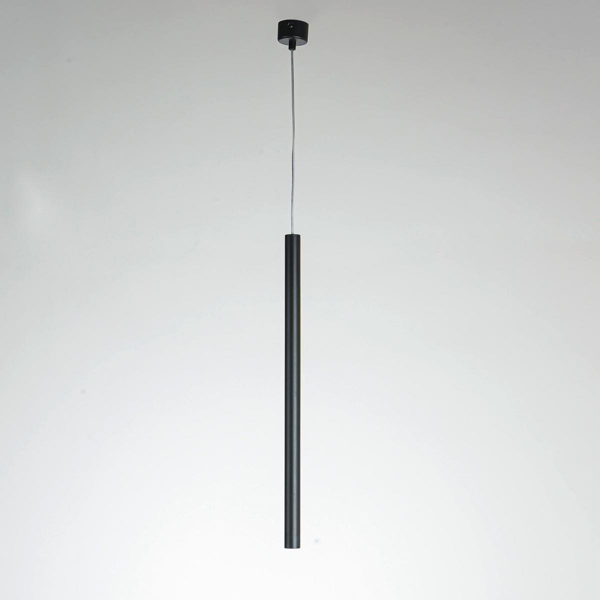 Hängeleuchte Lp-894/1p Bk Lungo 1 - Schwarz, Design, Metall (5/150/5cm)