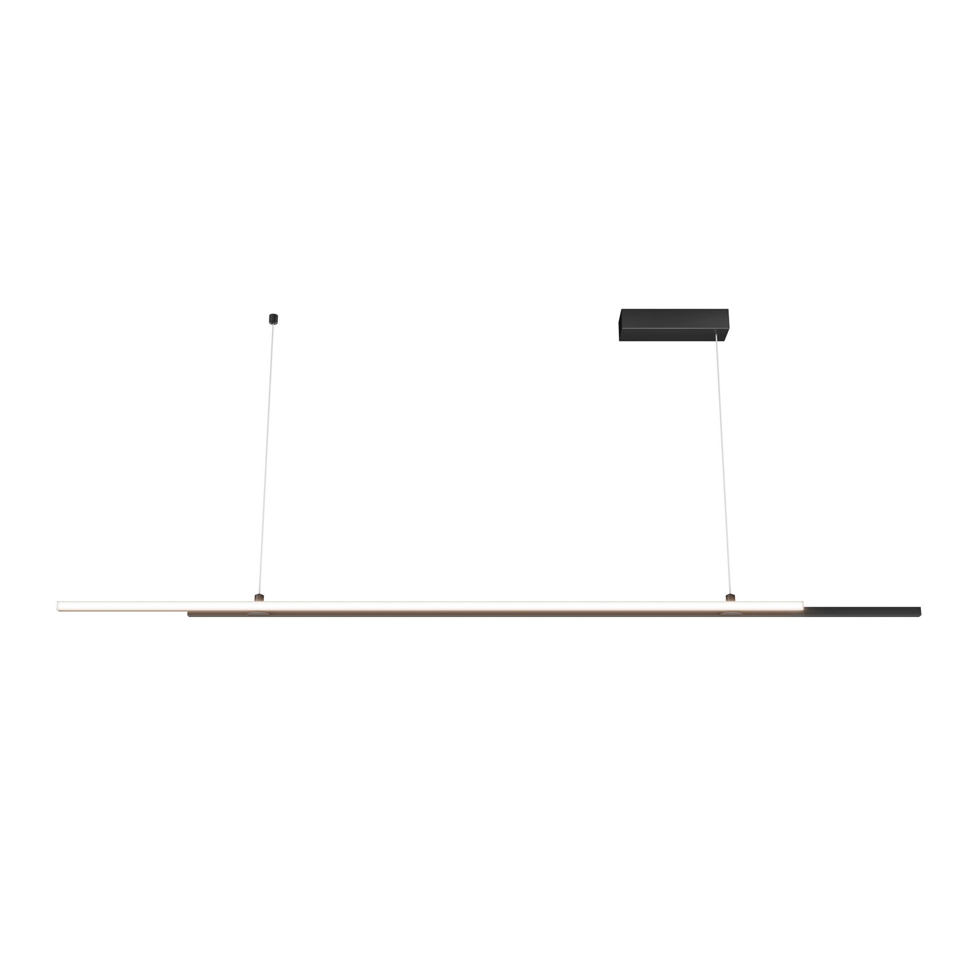 PENDELLEUCHTE HALO - Schwarz, Trend, Metall (150/6/1,5cm) - MAYTONI