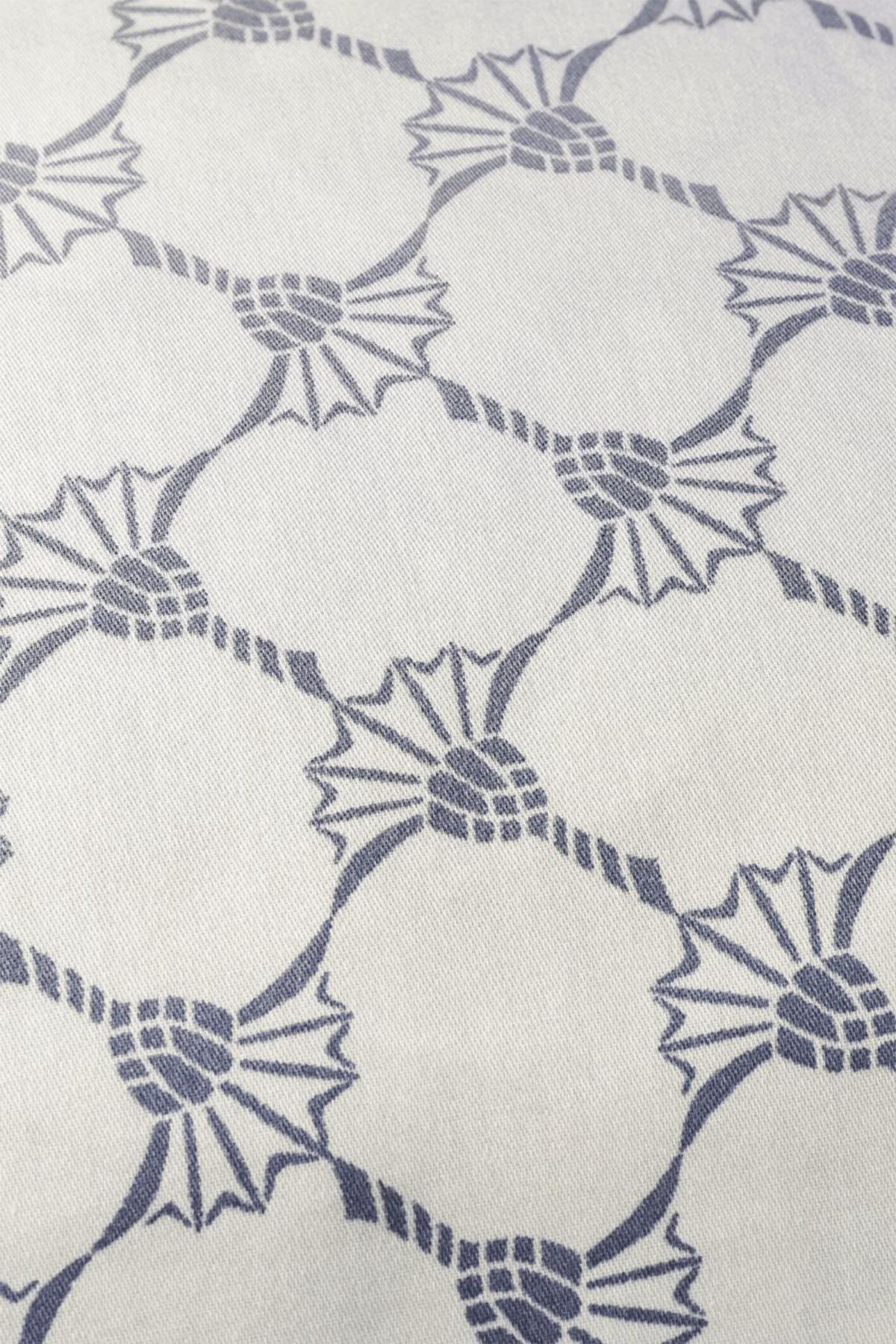 POSZEWKA NA PODUSZKĘ JOOP! CORNFLOWER GLEAM - antracytowy/szary, Basics, materiały naturalne/tkanina (80/40cm) - Joop!