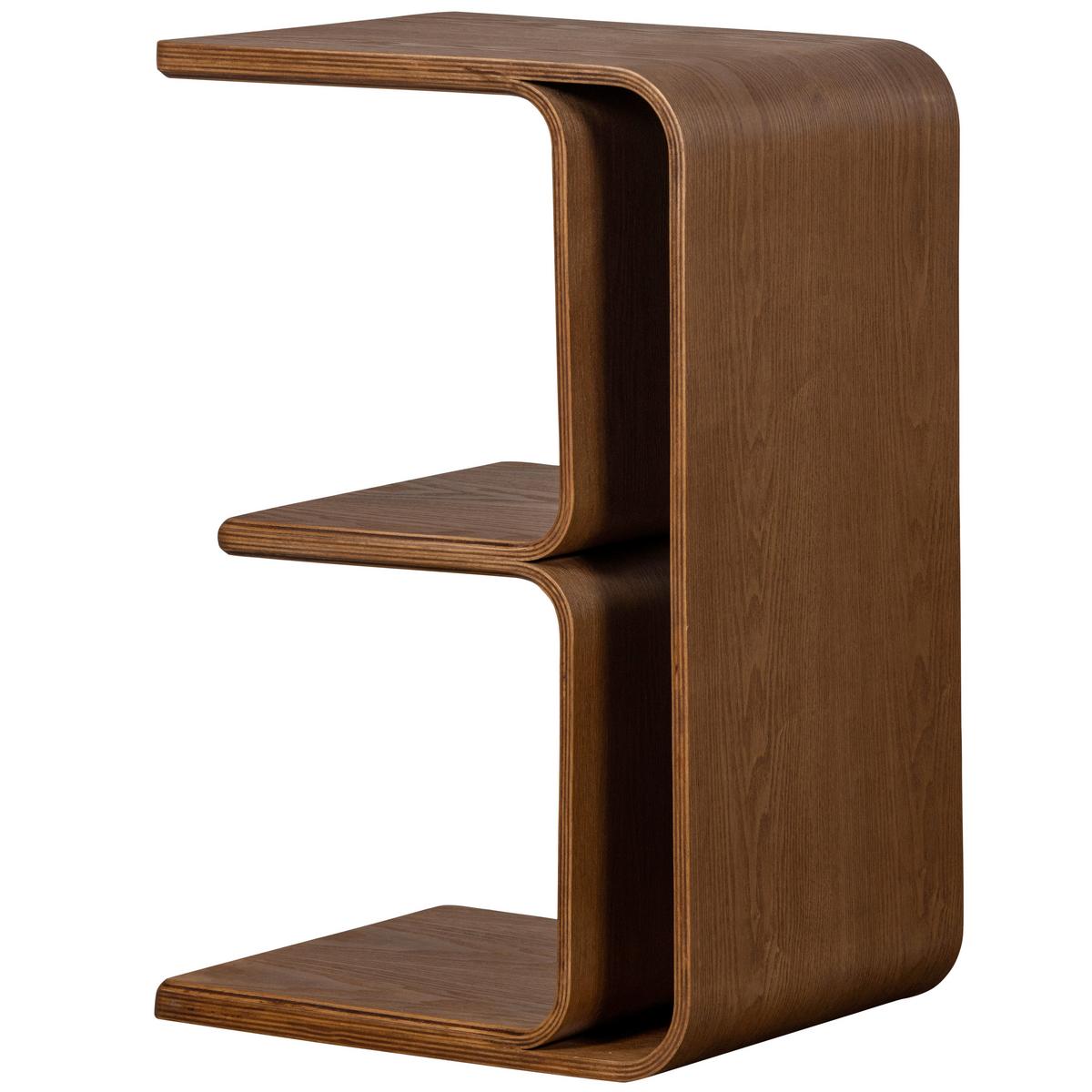 Couchtisch Frey Walnussfarben - Walnussfarben, Design, Holzwerkstoff (60/32/40cm) - Livetastic