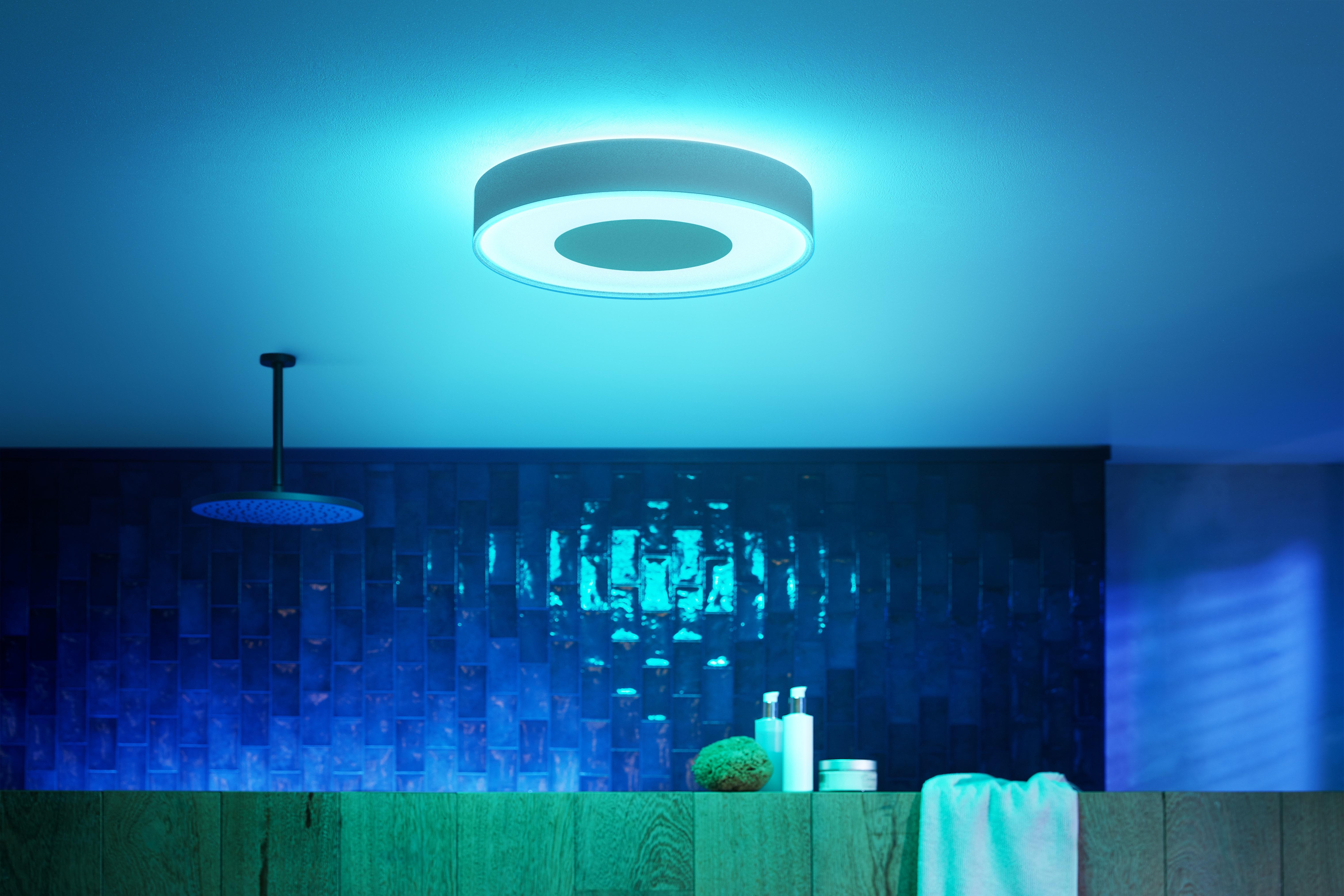 LAMPA SUFITOWA LED 4116831P9 HUE WACA PHILIPS - biały, Design, tworzywo sztuczne/metal (42,5/8,4cm) - Philips HUE