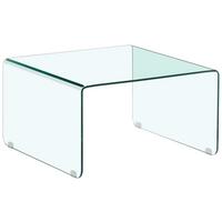 Dohányzóasztal Üveg Wing - átlátszó, Modern, üveg (70/40/70cm) - Mömax