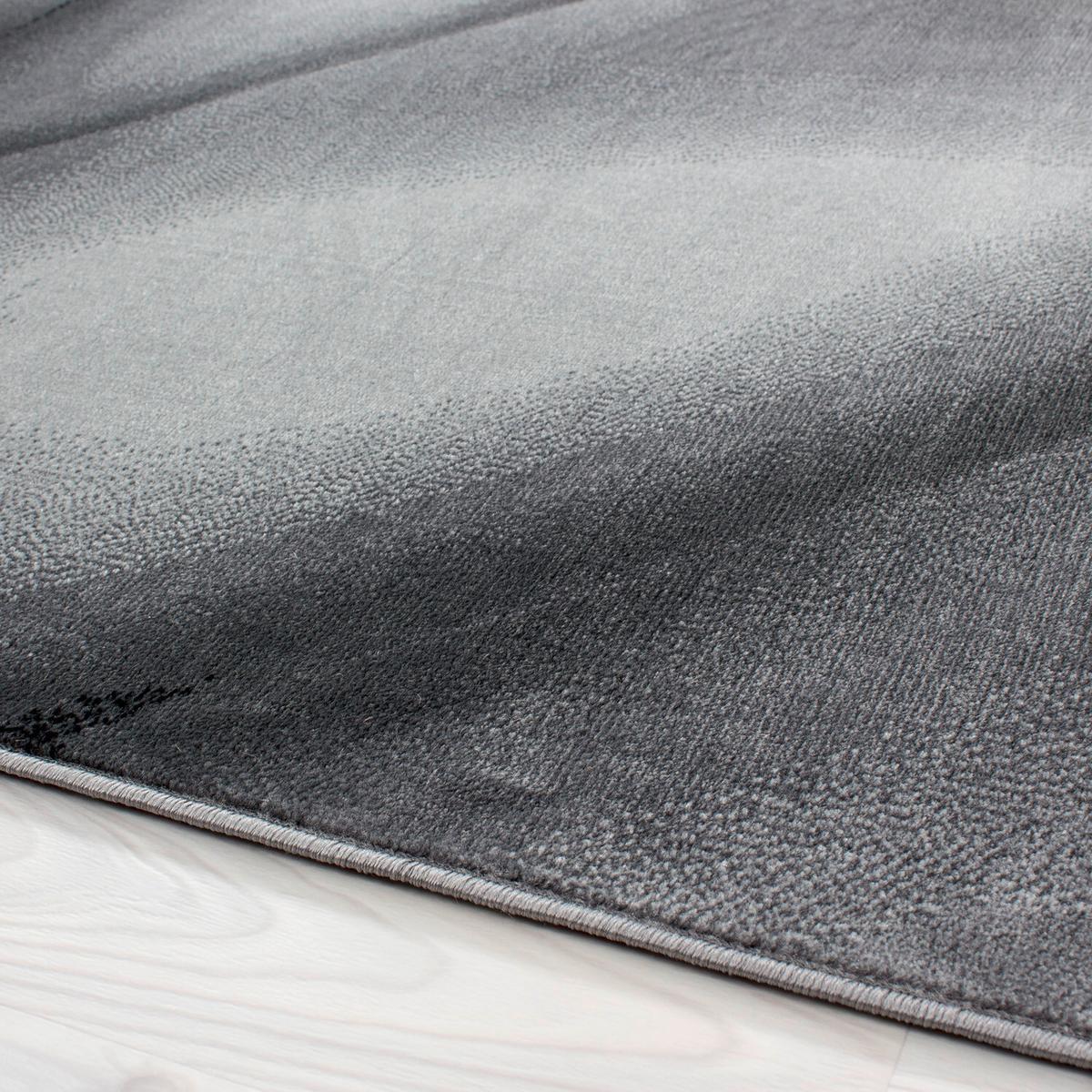 Ravno Tkana Preproga Miami, Črna, 240x240cm - črna, Design, tekstil (240/340cm) - Novel