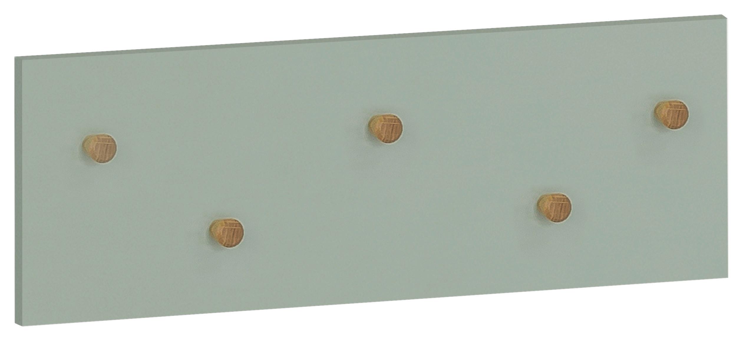 Stenski Panel Bjarne, Pastelno Zelena - pastelno zelena, Moderno, les (55,9/19,5/4,6cm) - Stylife