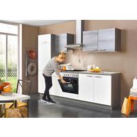 Kuhinjski Blok Z Aparati Win -Based- - sivi hrast/bela, Basics, leseni material (270cm) - Based