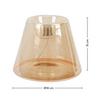 LED-LJUSKÄLLA C80241MM - bärnstensfärgad, Klassisk, metall/glas (19/15cm) - Mömax