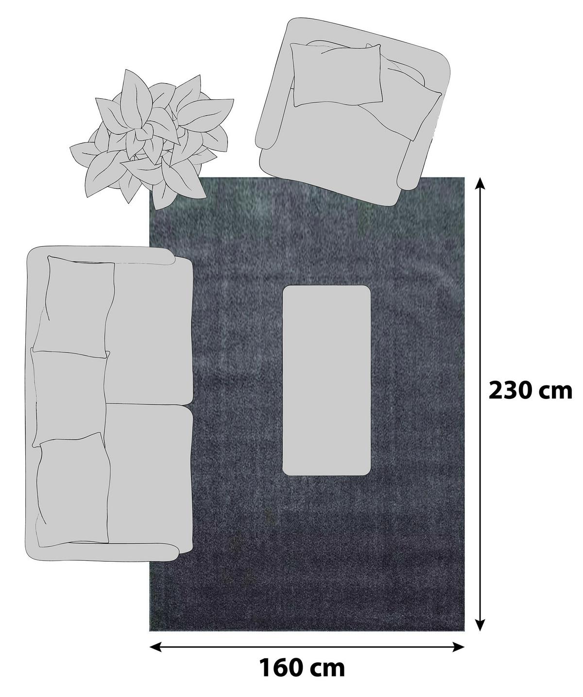 Preproga Z Visokim Florom Ata, Svetlo Rjava, 160x230cm - svetlo rjava, Design, tekstil (160/230cm) - Novel