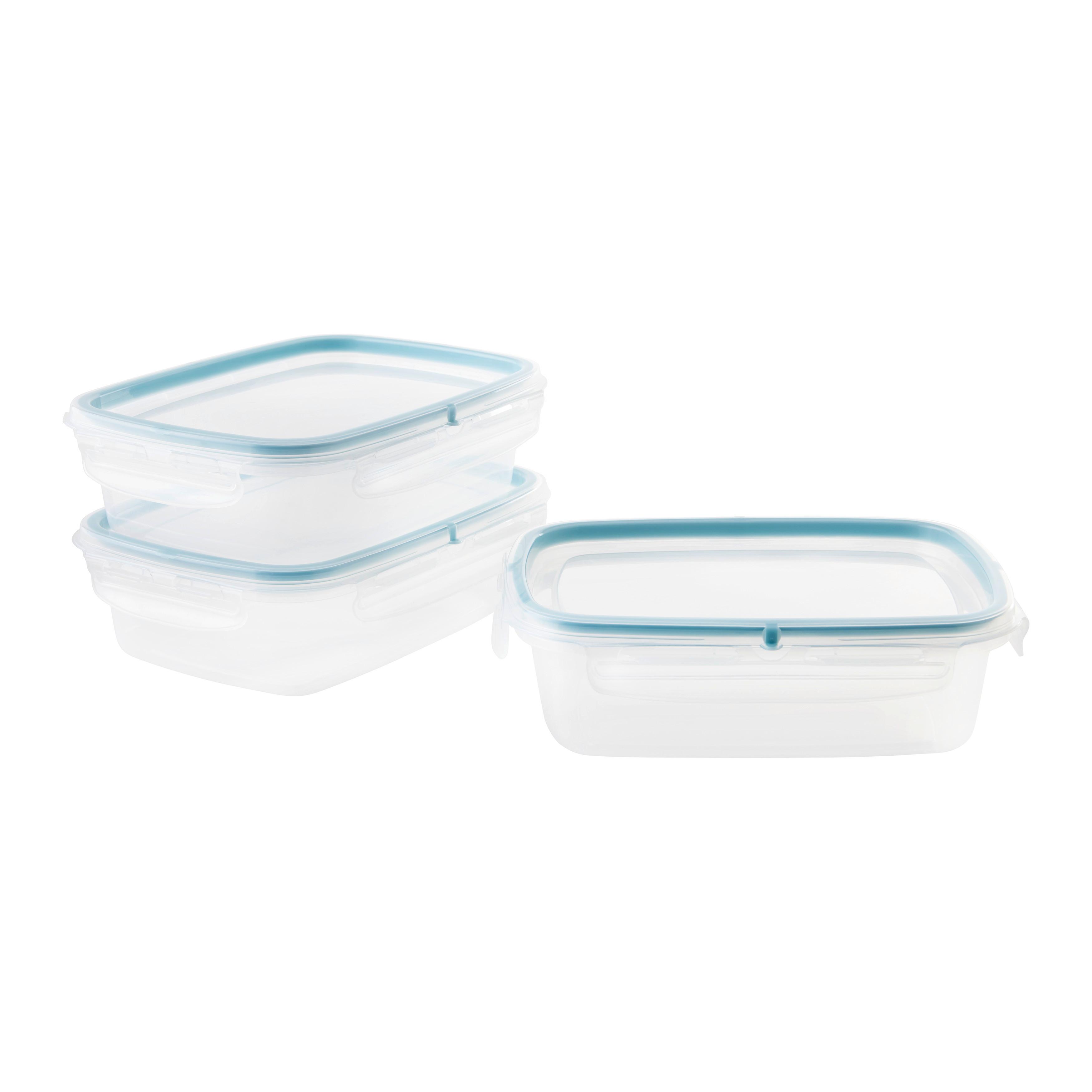 Set recipiente de alimente Diego cca. 0,6 L - transparent, Konventionell, plastic (18,4/14/8cm) - Mömax