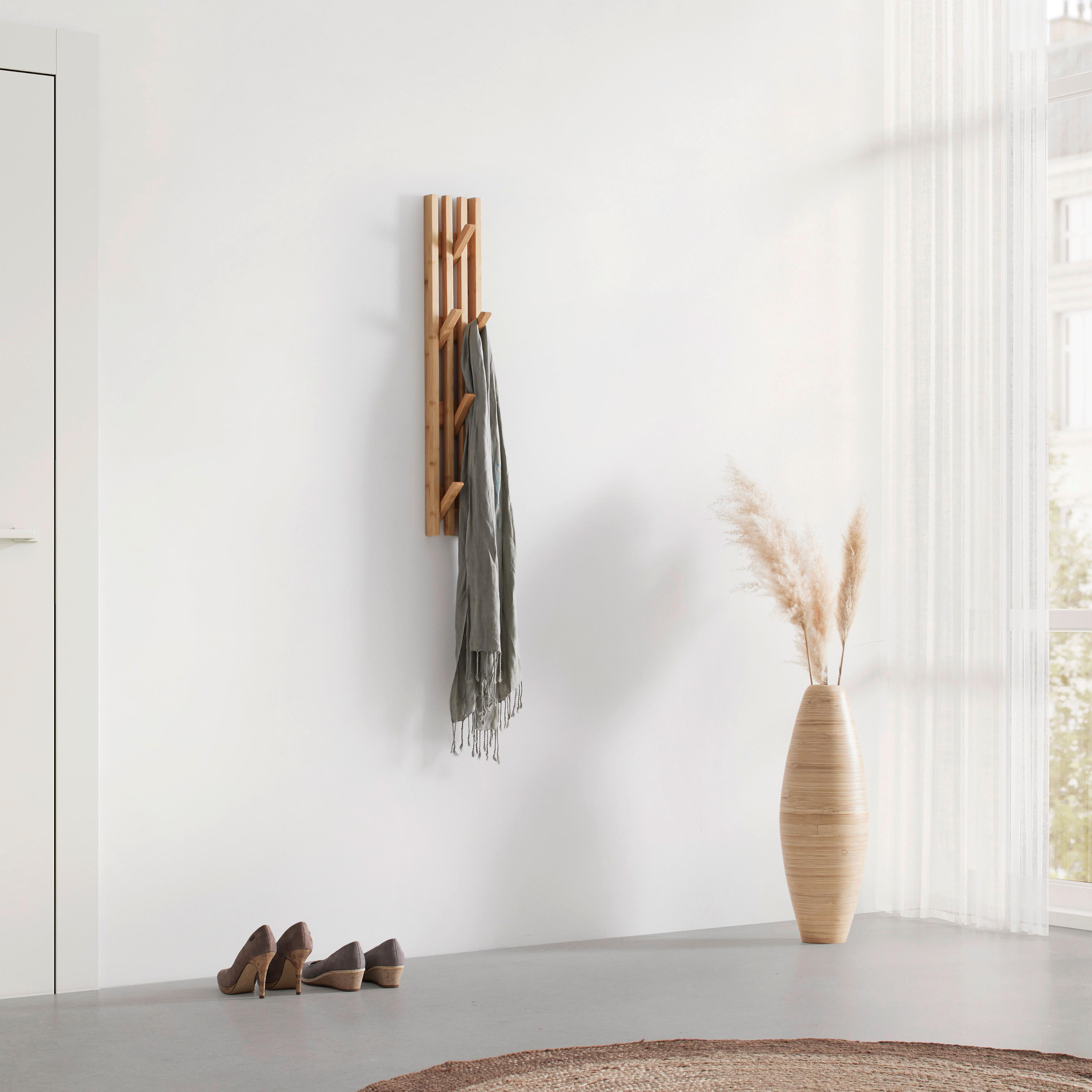 Wandgarderobe Bonnie Naturfarben - Naturfarben, Modern, Holz (14/80/3,5cm) - Mömax