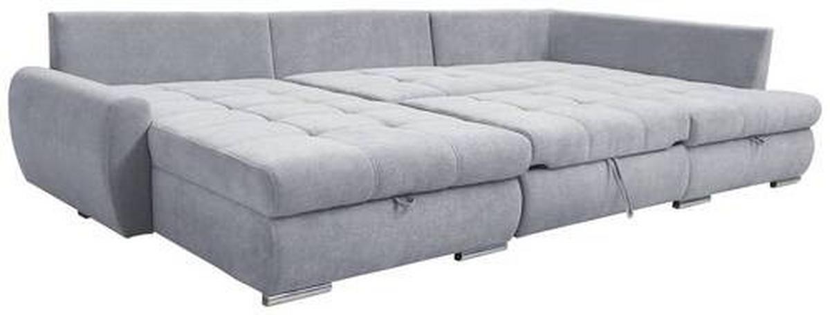 Coltar CANION - gri deschis, Design, textil (174cm) - Modern Living