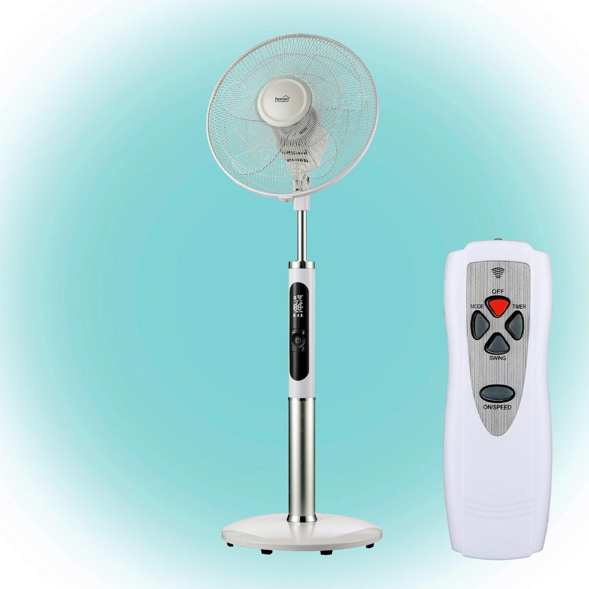 Álló Ventilátor Sfr 40 3d - fehér, Basics, műanyag/fém (40/115-130cm)