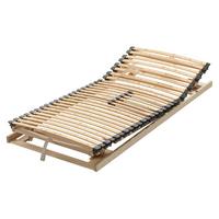 Zirben-Lattenrost ca. 90x200 cm, metallfrei - Zirbelkieferfarben/Buchefarben, Basics, Holz (90/200cm) - Linea Natura