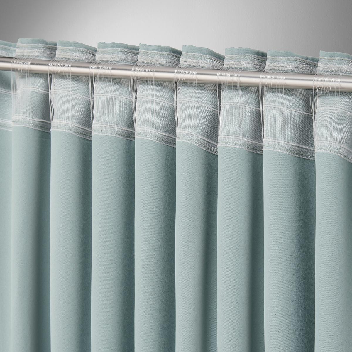 Sötétítőfüggöny 2db-Os Henri 140/245 - világoszöld, textil (135/245cm) - Mömax
