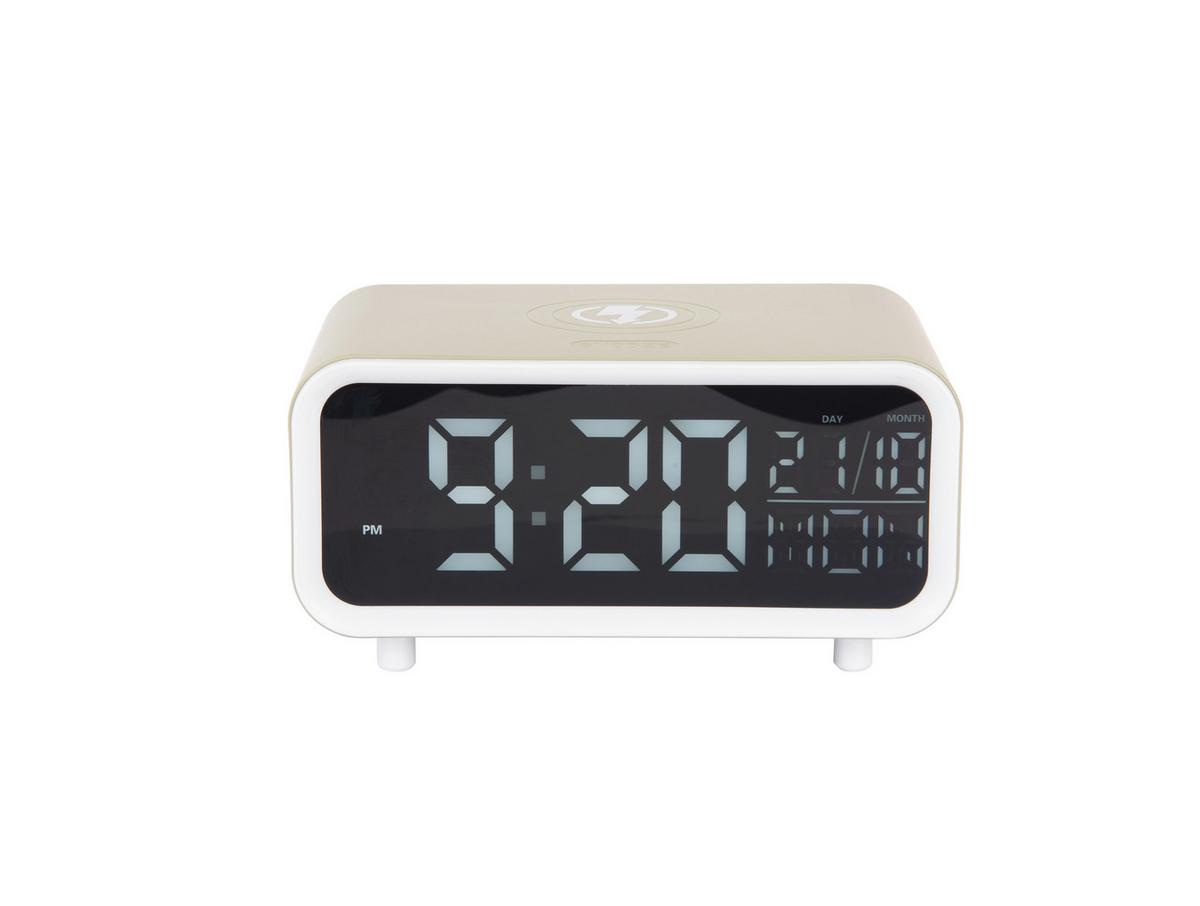 BUDZIK CHUNKY LED - szałwiowy, Basics, tworzywo sztuczne (17/11/9cm) - Karlsson