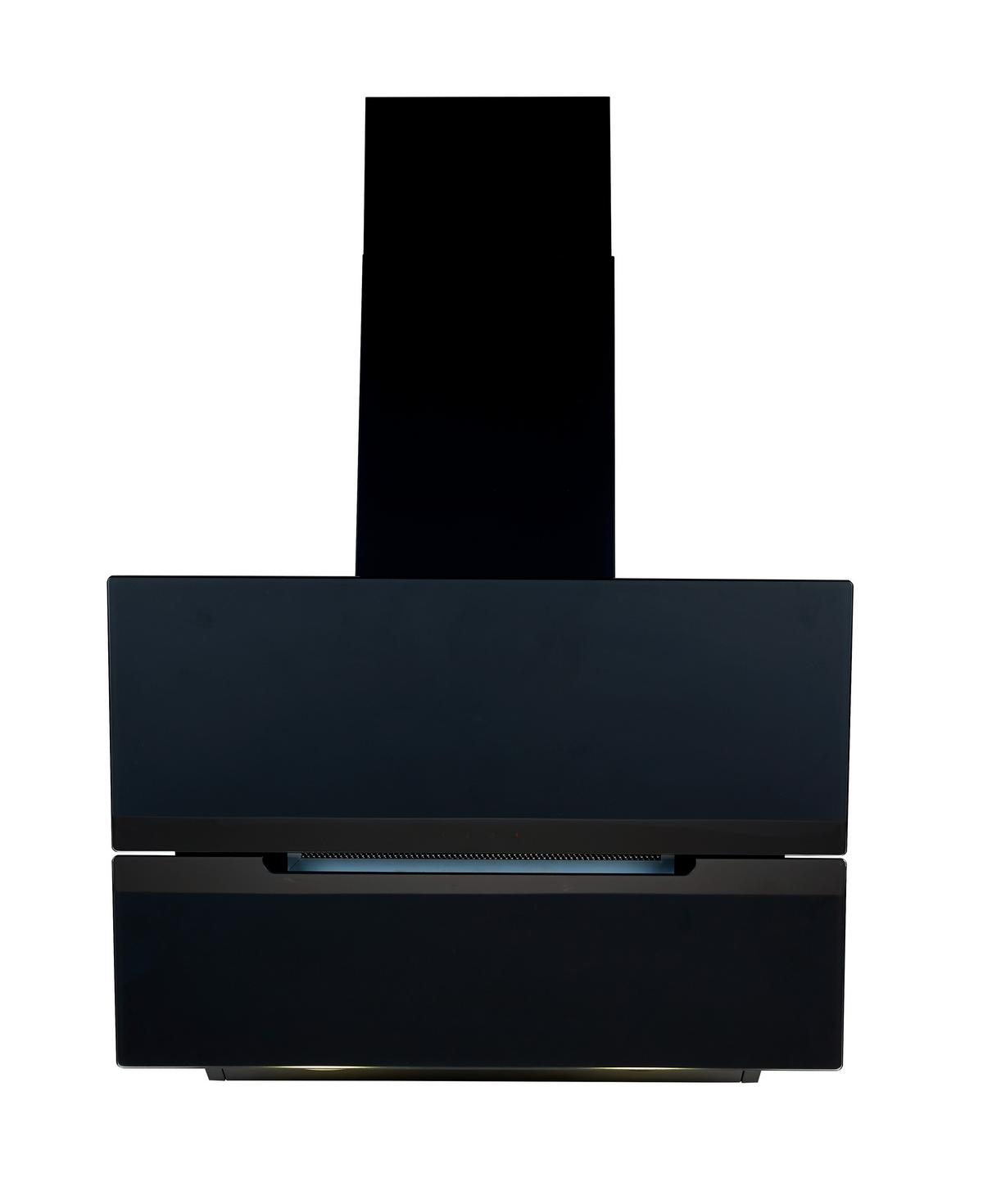 Dunstabzugshaube S50-60ABP Schwarz - Schwarz, Basics, Glas/Metall (59.5/109/40.2cm) - PKM