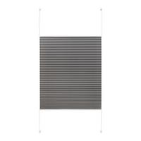 Plissee Grau Ca. 60x130cm - Grau, Textil (60/130cm) - Premium Living