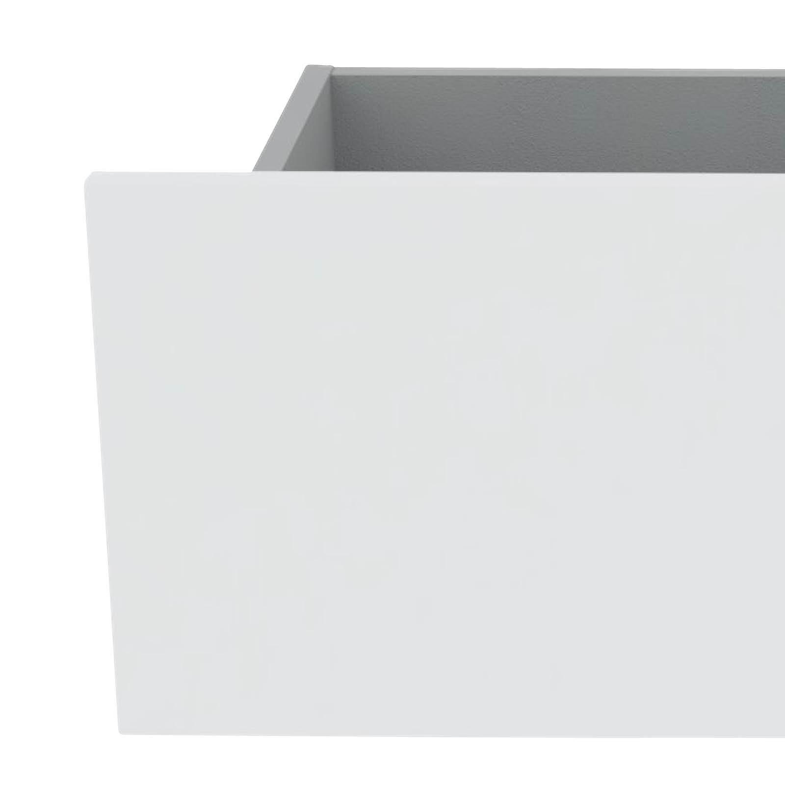 Ladica Unit - Elements - bijela, Moderno, drvni materijal (90,9/21,9/36,6cm) - Based