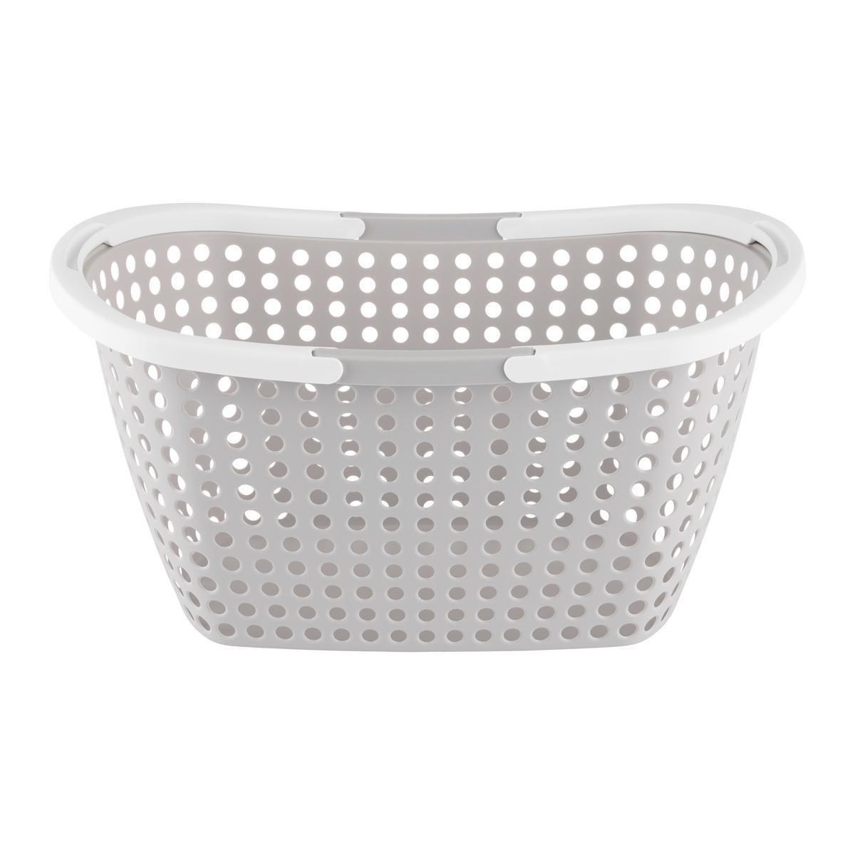 Nakupovalna Košara Anna - sivobež, Konvencionalno, tekstil (31/22/44cm) - Mömax