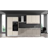 Kuhinjski Blok Line, Z Aparati, 360 Cm - siva/črna, Moderno, kovina/leseni material (360/60/216/240cm) - Mömax