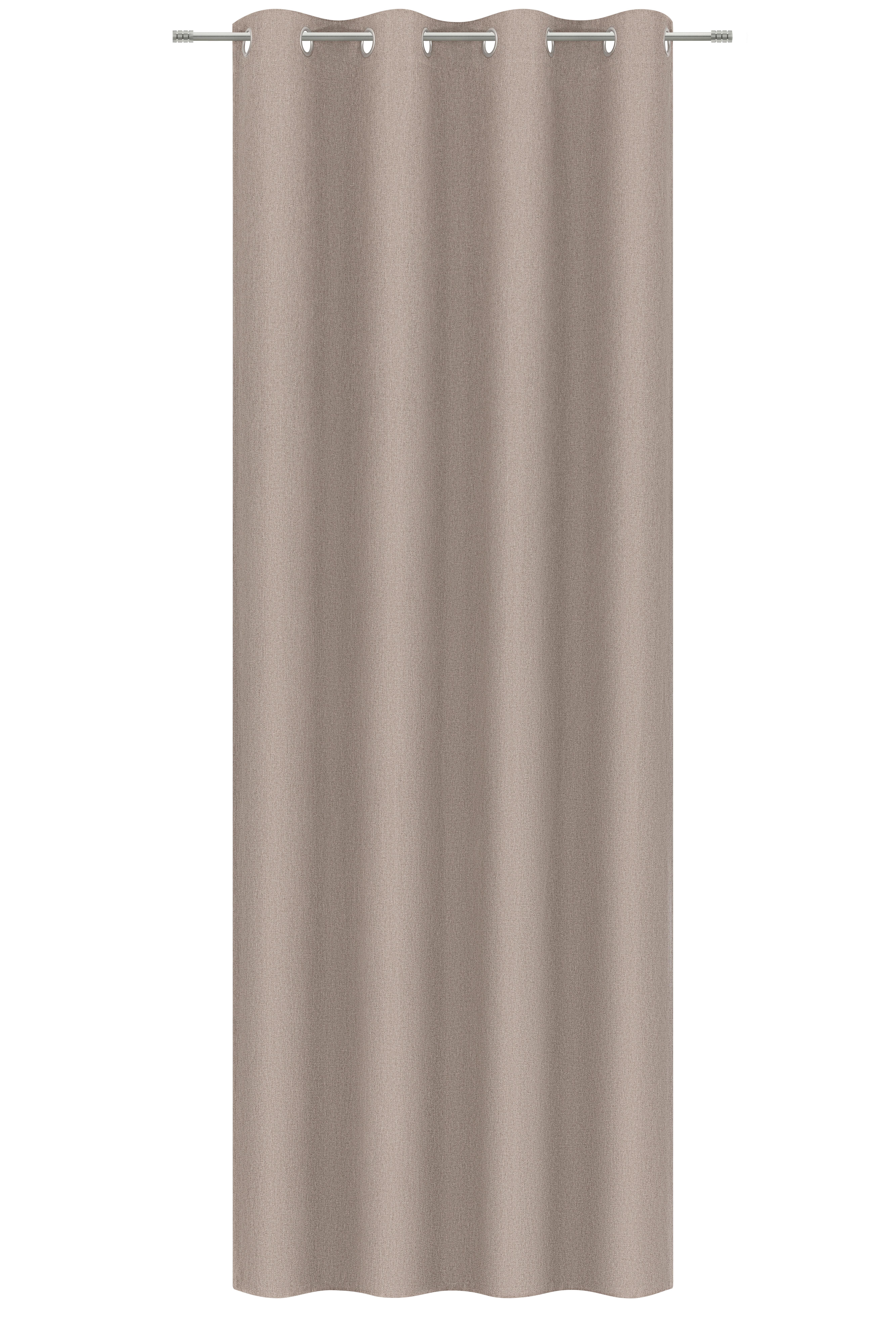 ZASŁONA NA PRZELOTKACH MINOS - taupe, Basics, tkanina (130/245cm) - Esposa