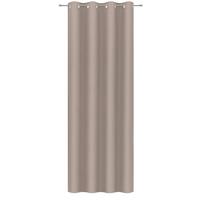 ZASŁONA NA PRZELOTKACH MINOS - taupe, Basics, tkanina (130/245cm) - Esposa