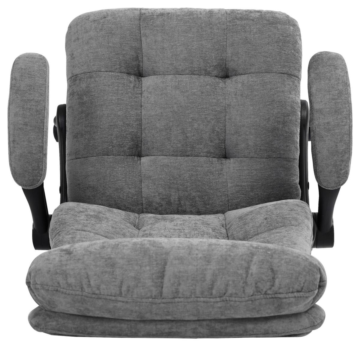 Milan Uredska Stolica - siva/crna, Trend, drvo/metal (66/121/72cm) - Modern Living