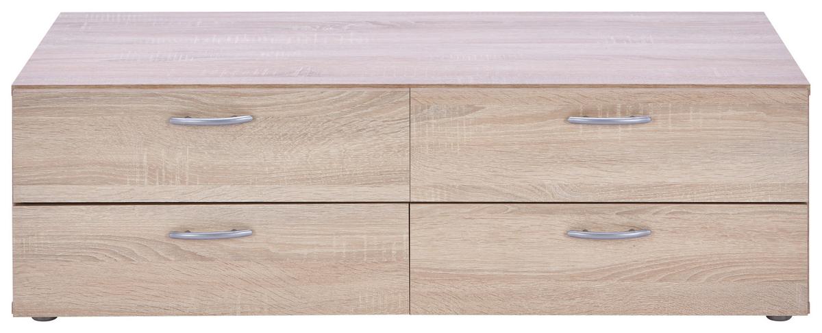 Predalnik Basic, Barva Hrasta - hrast sonoma, Konvencionalno, leseni material (110,7/35/51,9cm) - Mömax
