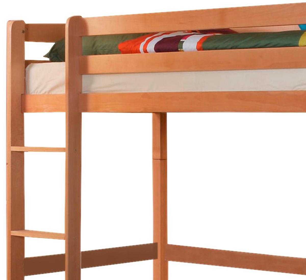 Pograd Tolly R, 90x200, Bukev, Masivno - barve bukve, Basics, les (90/200cm) - MID.YOU