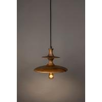LAMPA WISZĄCA PENDANT LAMP CATH S WALNUT - Design, drewno (43/22/43cm) - Dutchbone