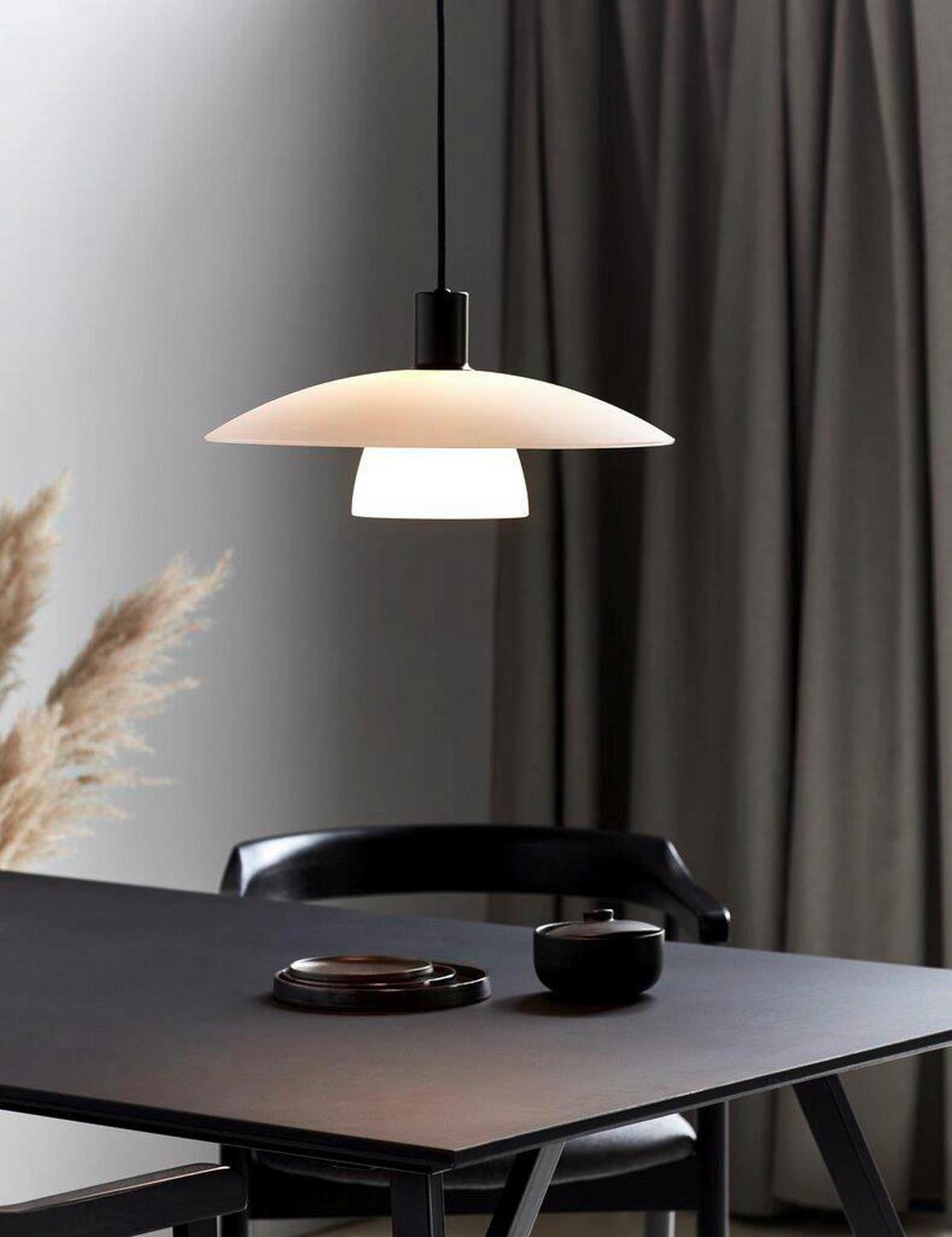 LAMPA WISZĄCA VERONA PELA / JAPANDI - biały, Design, szkło (40/19cm) - Nordlux