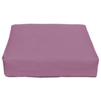 Boxkissen Lars in Mauve ca. 40x40x8cm - Mauve, KONVENTIONELL, Textil (40/40/8cm) - Mary's