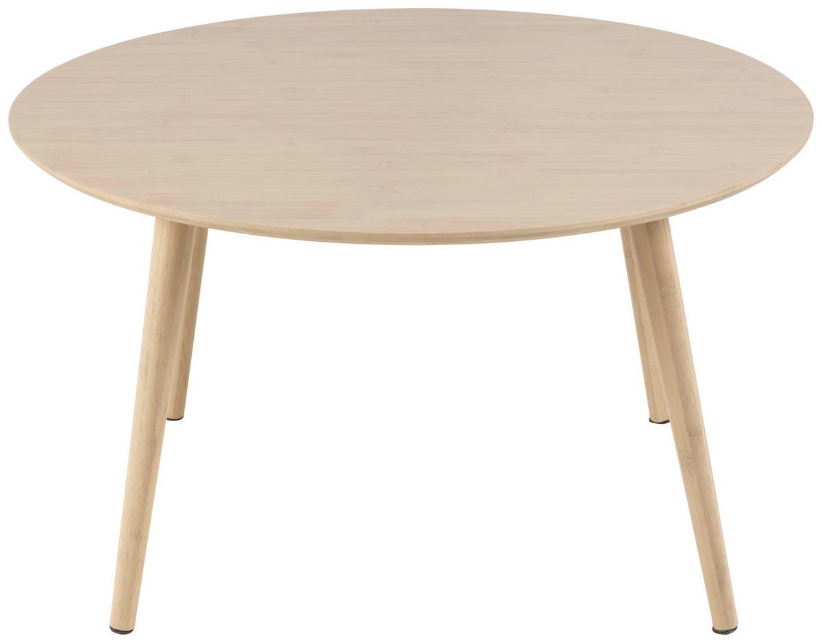 STOLIK KAWOWY ROSLIN - kolor naturalny, Design, drewno (80/80/45cm) - Livetastic