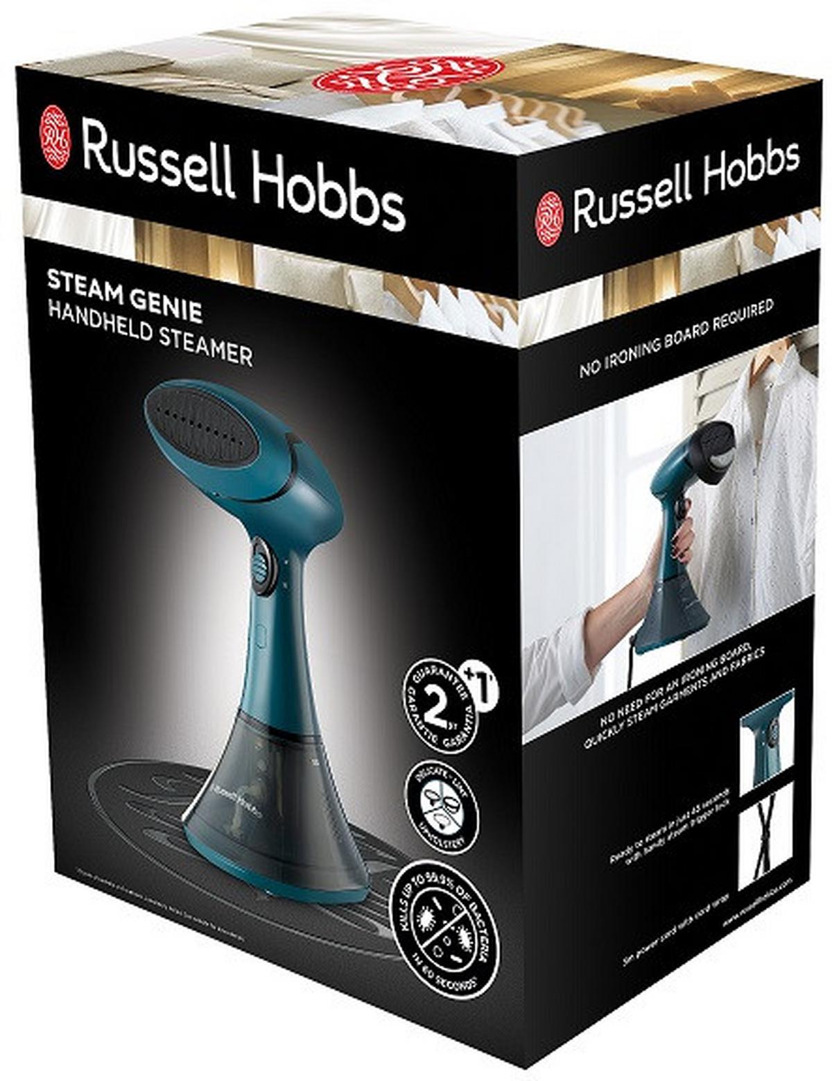 Kézi Gőzölőkészülék Russell Hobbs - fekete/kék - Russel Hobbs