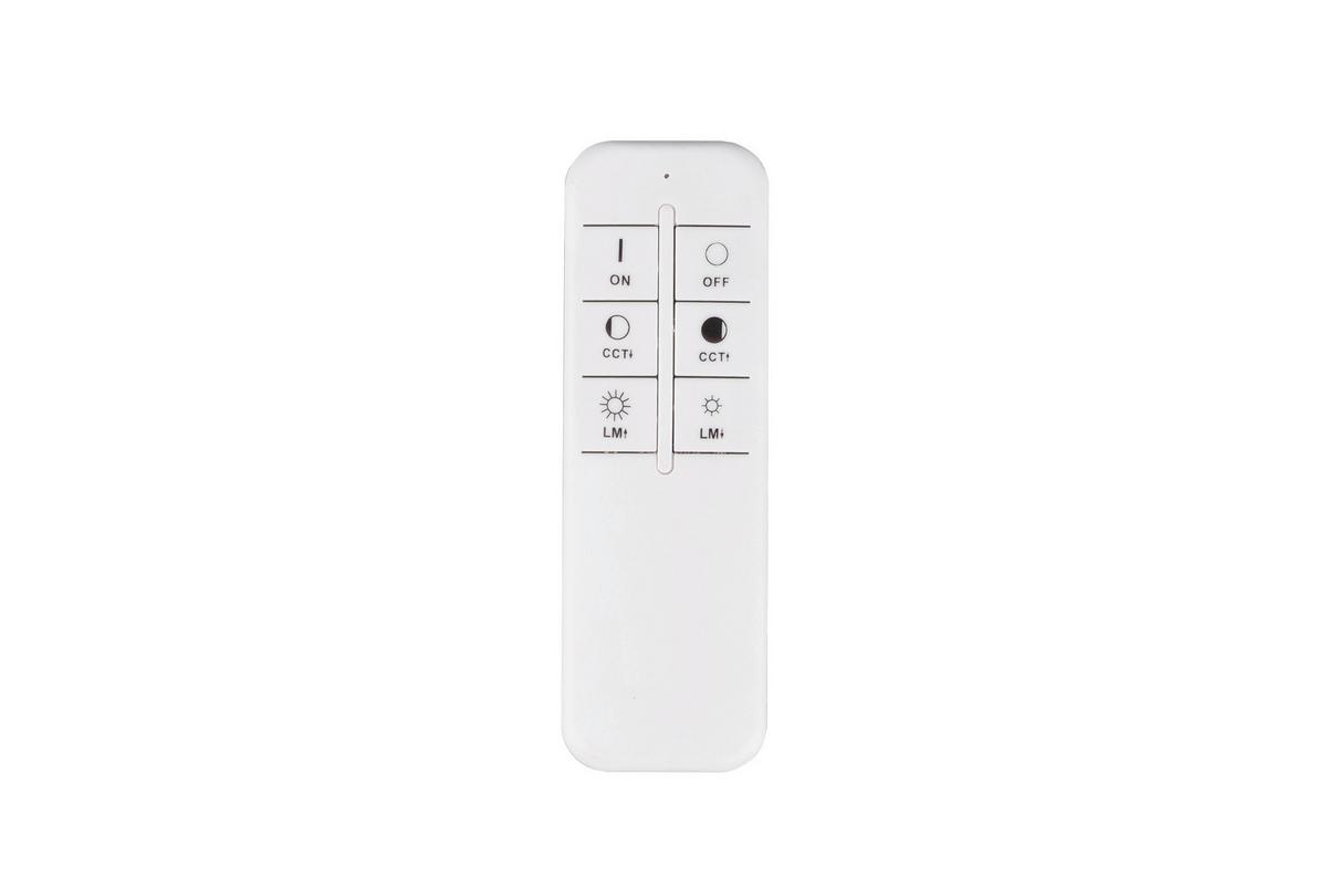 LAMPA SUFITOWA LED X62061142 IRVINE *SBN* - antracytowy/biały, Trend, tworzywo sztuczne/metal (105/42/6,5cm) - Novel