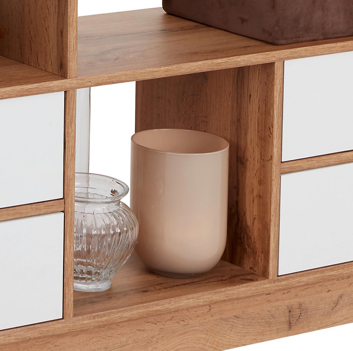Etajeră Meggy - culoare lemn stejar, Modern, lemn (140/184/32cm) - Modern Living