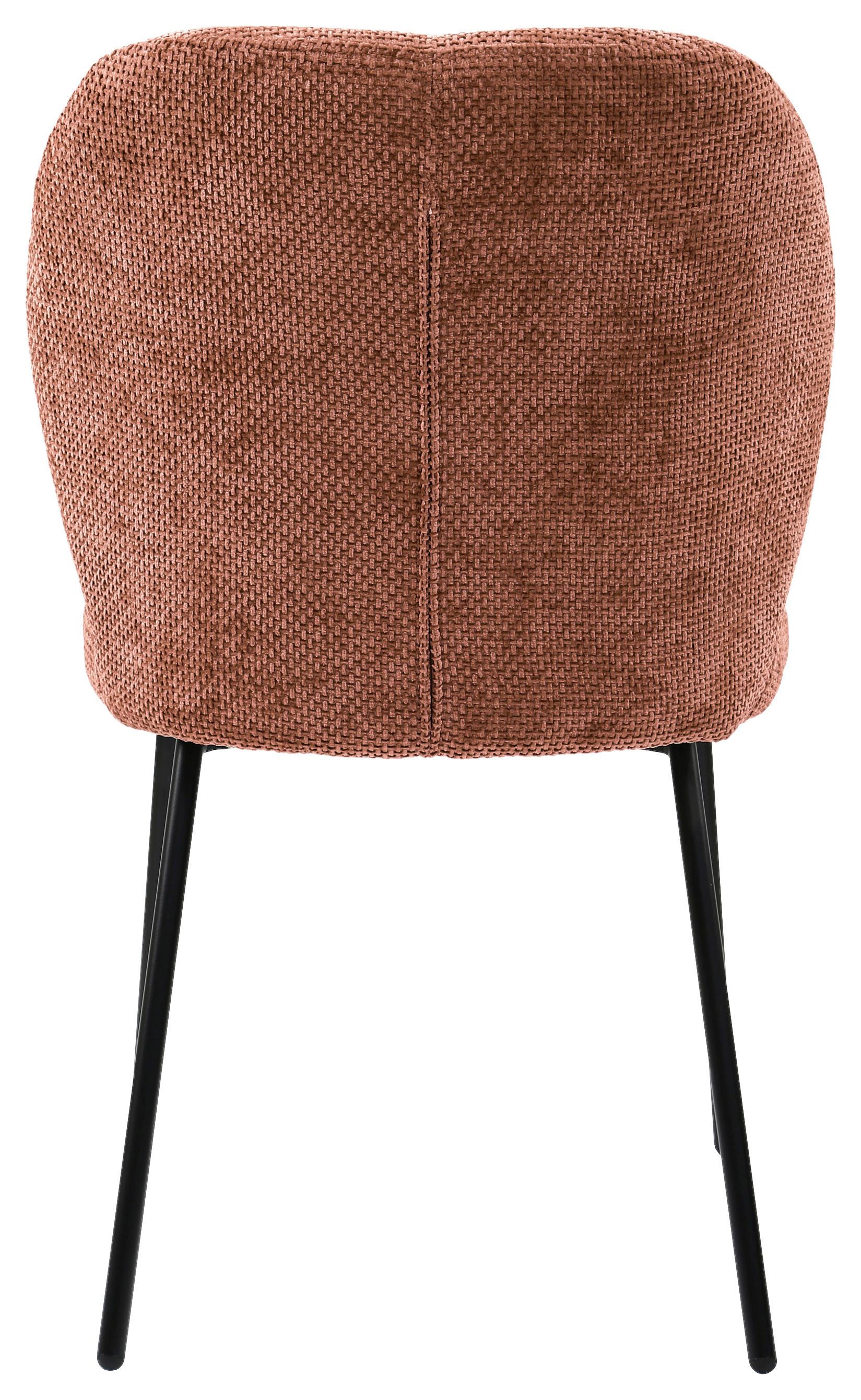 STOL MARA - svart/rosa, Lifestyle, metall/trä (52/87/64cm) - Mömax