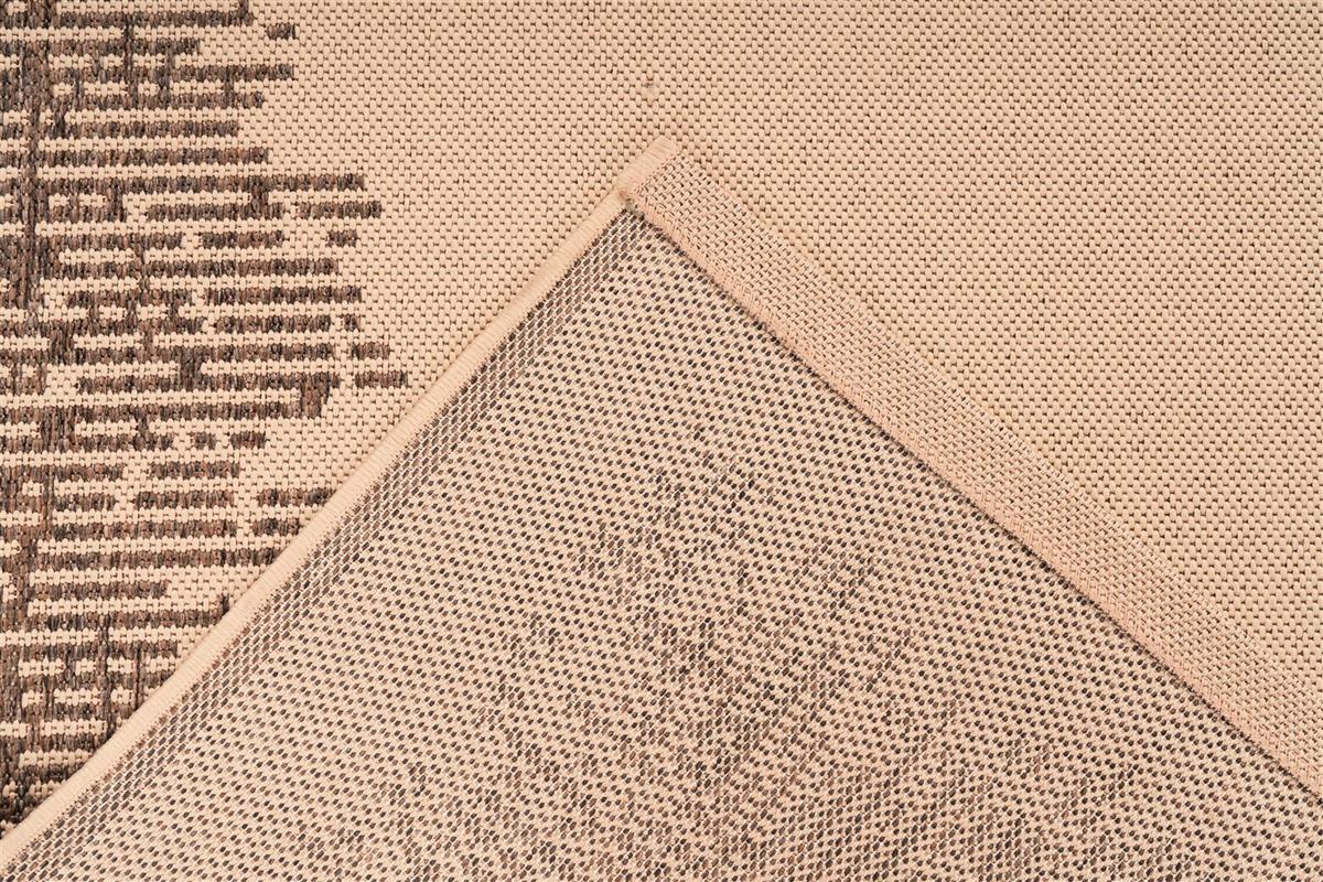 FLACHWEBETEPPICH SPLASH 900 CREME / BRAUN - Creme/Braun, Konventionell, Textil (200/290cm) - Kayoom