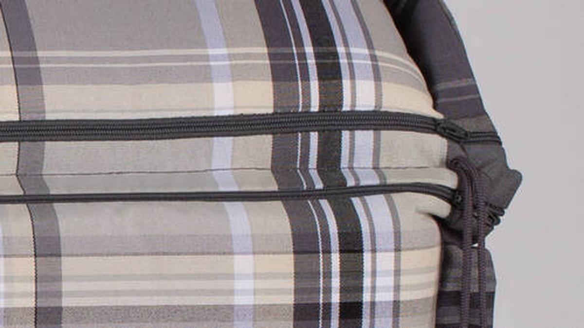 Sedežna Blazina Atika, Siva - bež, Basics, tekstil (120/52/8cm)