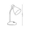 BORDSLAMPA ELIF - gammelrosa, Lifestyle, metall (30cm) - Mömax