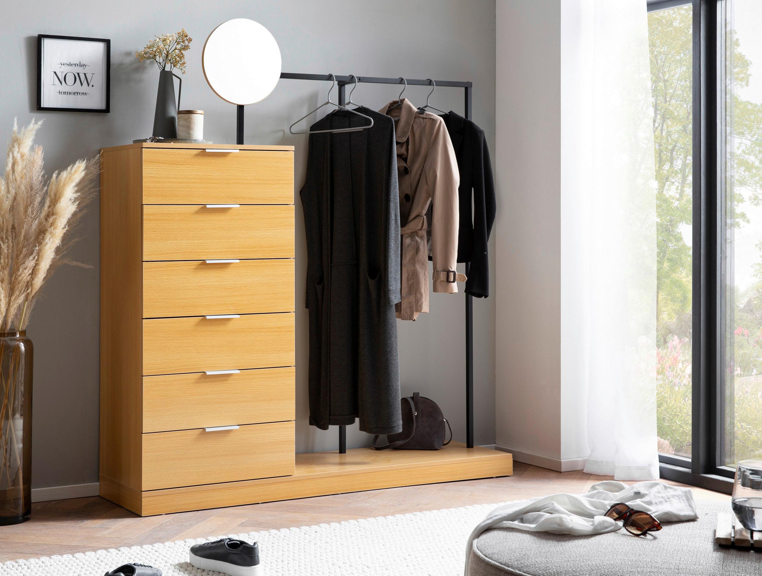 Predsoba Wl6.901 - barve hrasta, Design, leseni material (145/165/40cm) - Livetastic