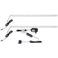 LED-es Alumínium Csík LED Alu Csík - antracit, Modern, műanyag/fém (45/1,5/2cm)