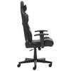 GAMINGSTOL PRINCE -EXKLUSIV- - vit/svart, Modern, textil/plast (67/126/67cm) - Dxracer