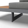 LOUNGEGARNITUUR SABRINA - Natuurlijke kleuren/Donkergrijs, Modern, Kunststof/Textiel (323/79/253cm) - Bessagi Garden
