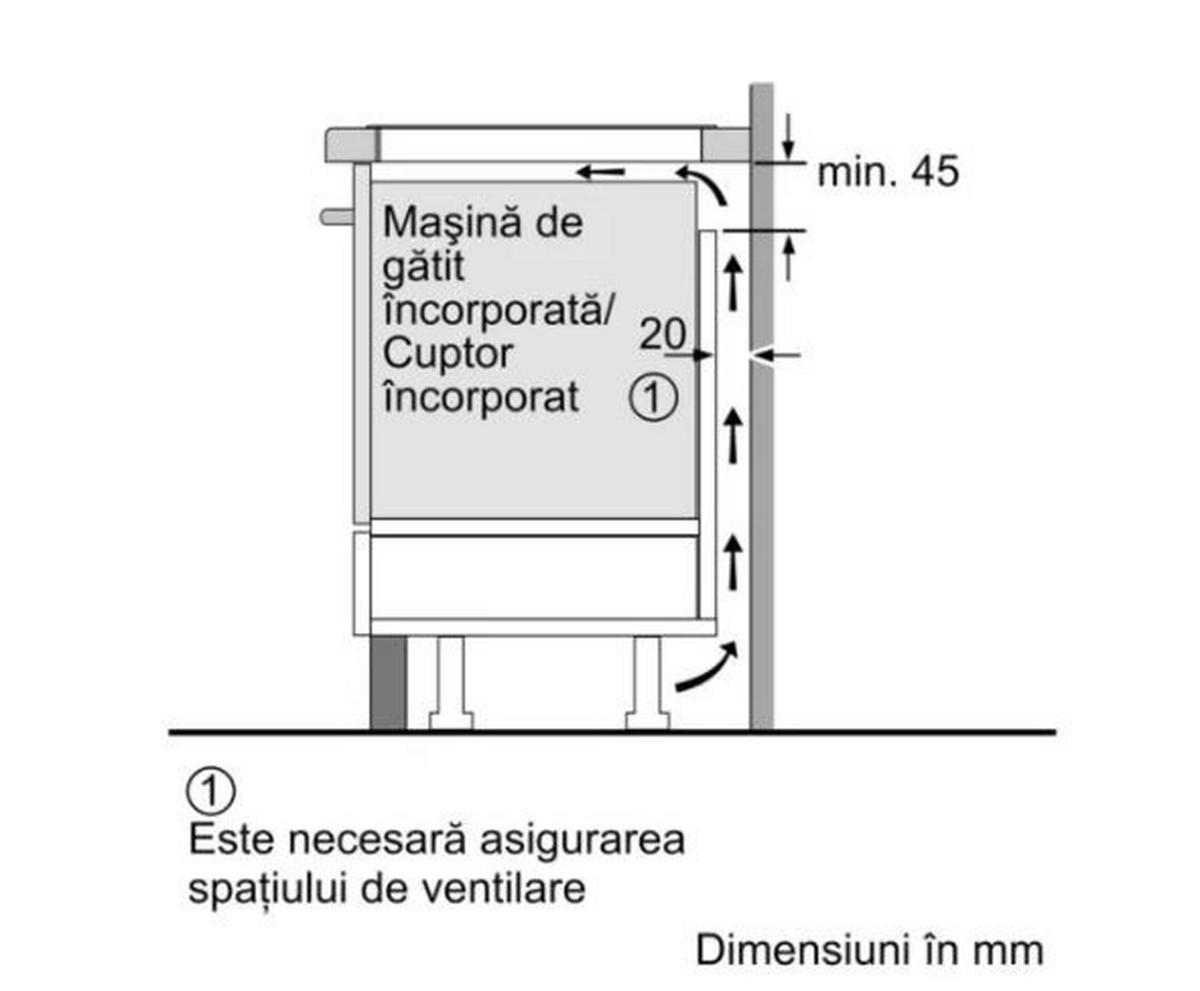 Plita cu inductie BOSCH PUE611BB5E - Modern (59,2/5,1/52,2cm) - Bosch