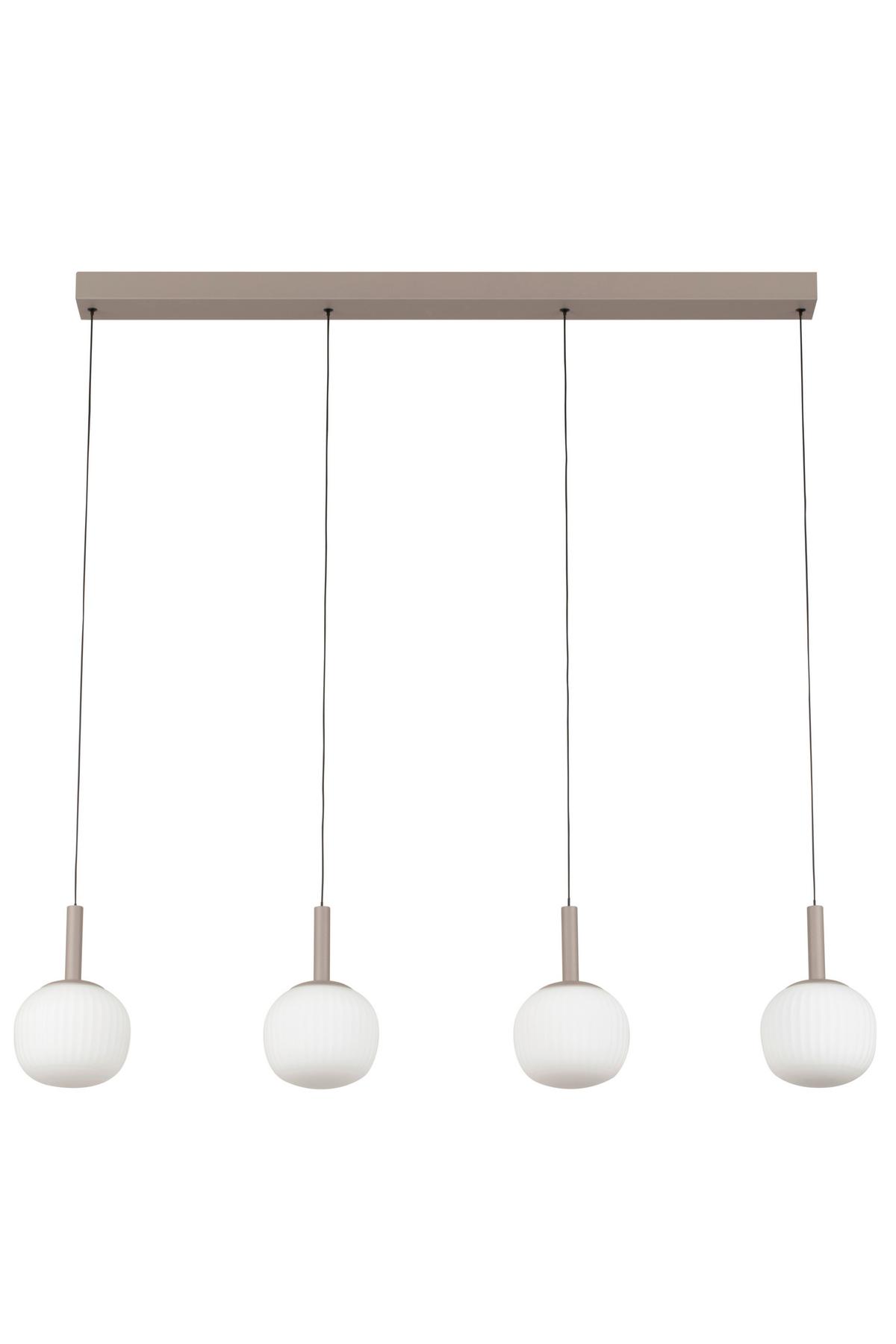 LAMPA WISZĄCA LED SWINDON *SBN* - biały, Design, metal/szkło (114/15/150cm) - Novel