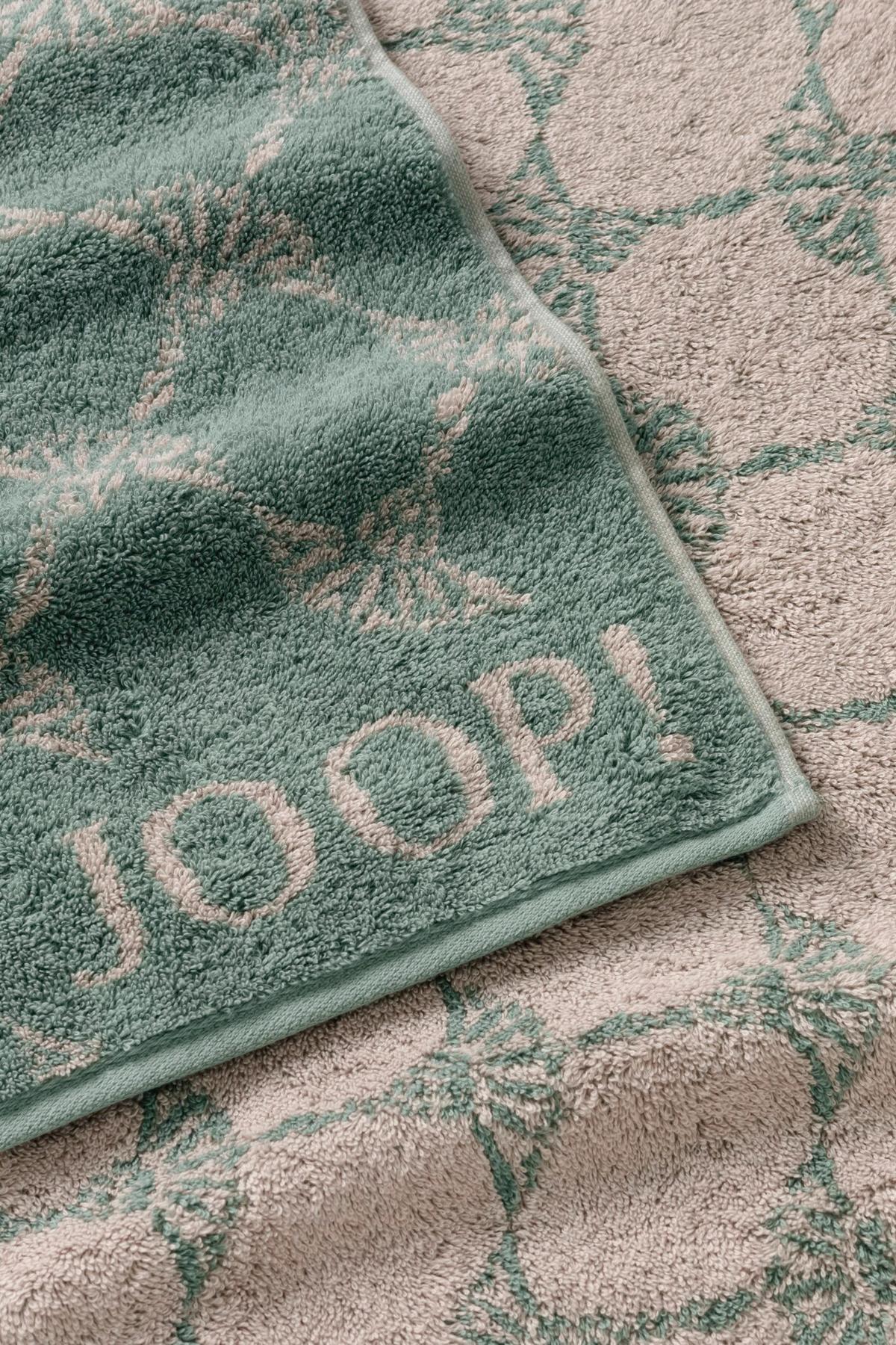 RĘCZNIK JOOP! CLASSIC CORNFLOWER - zielony, Basics, tkanina (50/100cm) - Joop!