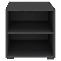 Regal Unit-Elements Mini - crna/antracit, Moderno, drvni materijal (45,6/44,8/40cm) - Based