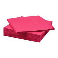 Șervețele de masă Kathleen - roz aprins, Konventionell, hârtie (33/33cm) - Mömax